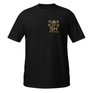 Maglietta unisex a maniche SN Training – T-Shirt Official Black
